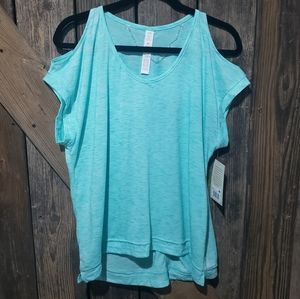 Balance Collection Cold Shoulder Top
